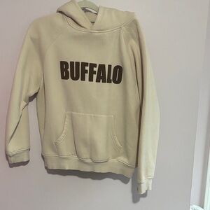 Buffalo Cream Hoodie Sweatshirt